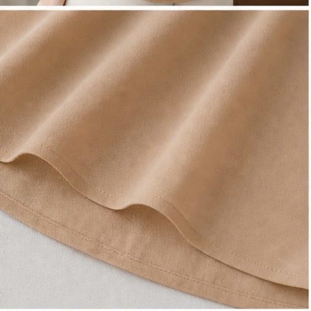 Camel Ruffle Blouse - Picture 6 of 6
